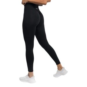 ECHT Women's Size XS Force Scrunch Leggings Back Rise Scrunched Seam 7/8 Length